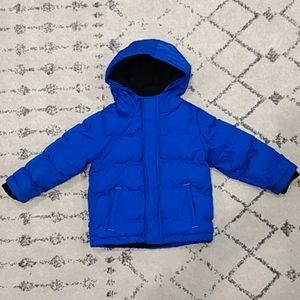 Toddler Boys Puffer Coat 2T, Blue